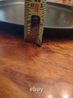 Lodge Cast Iron Griddle #9, OG, Makers Mark H, Heat Ring, Restored