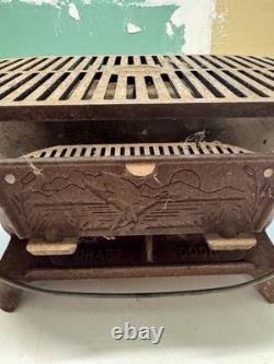 Lodge Cast Iron Sportsman Grill Wildlife Duck Series USA Made