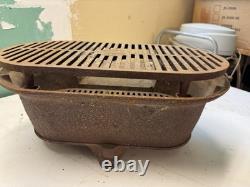Lodge Cast Iron Sportsman Grill Wildlife Duck Series USA Made