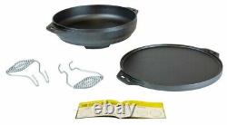 Lodge Cook-it-All 14 Cast Iron Cookware Set