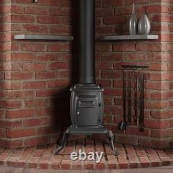Logwood 900 Sq. Ft. 2020 EPA Certified Cast Iron Wood-Burning Stove