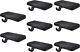 Lulu Decor, Cast Iron Christmas Stocking Holder Bases, 1 Lbs 10 Oz Each, Black