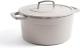 Martha By 7 Qt Enameled Cast Iron Dutch Oven Withlid Cobblestone