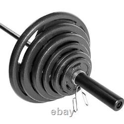NEW CAP 300lb Olympic Weight Set with 7ft Barbell FREE SHIPPING, IN HAND