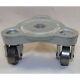 New! Cast Iron Triangular Cup Dolly Semi Steel Wheels 525 Lb. Capacity