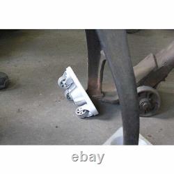 NEW! Cast Iron Triangular Cup Dolly Semi Steel Wheels 525 Lb. Capacity