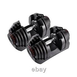 NEW SelectTech 1090 40kg(90lbs) Adjustable Dumbbells X2/ Pair 3-4 WEEK Shipping