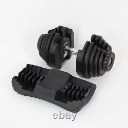 NEW SelectTech 1090 40kg(90lbs) Adjustable Dumbbells X2/ Pair 3-4 WEEK Shipping