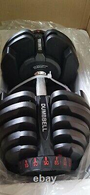 NEW SelectTech 1090 40kg(90lbs) Adjustable Dumbbells X2/ Pair 3-4 WEEK Shipping