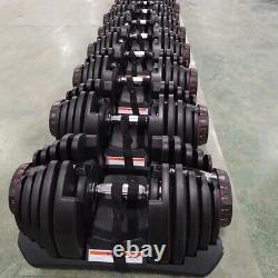 NEW SelectTech 1090 40kg(90lbs) Adjustable Dumbbells X2/ Pair 3-4 WEEK Shipping