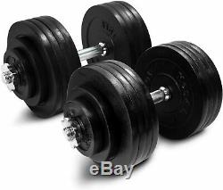 NEW Yes4All 200lb Adjustable Dumbbells Weight Set (100lb x 2) SHIPS FAST