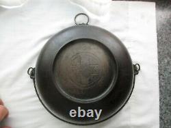 NICE antique GRISWOLD Cast Iron NO. 3 SCOTCH BOWL 781 ERIE Slant Logo bail handl