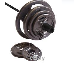 New CAP Barbell 210 LB Olympic Weight Set FAST SHIP