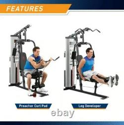 New Marcy Pro MWM-988 Home Gym System 150 lb Adjustable Weight Stack Machine