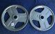 New Olympic Weight Set Plates 45 Lb Set Of 2 Total 90lb 2 Hole