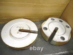 New Open Box Slotted Weight 20 Lbs Cast Iron 8 Diameter Sold Separate A5368WVS