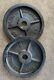 New Pair Rare Cast-iron Heavy Duty Hard To Find 45 Lb Plates. Bfco Olympic