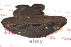 Nice Antique Cast Iron Squirrel Eating Nut Doorstop 11.25 x 9.75, 9.8 lbs, B&H