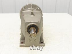 Nord Gear 12-140TC Cast Iron Gearbox 381 Reducer 46 RPM 145 IN. LBS. 1 Shaft