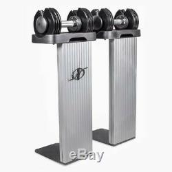 NordicTrack SpeedWeight Adjustable Dumbbells with Weight Racks, 12.5 lbs Pair