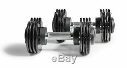 NordicTrack SpeedWeight Adjustable Dumbbells with Weight Racks, 12.5 lbs Pair