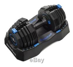 Nordictrack 50lb Adjustable Dumbbell, Single with Storage Tray