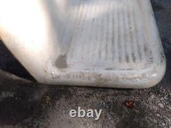 OLD Cast Iron Porcelain Farm Sink 52 Long X 20 Front To Back X 22 High 160 Lb