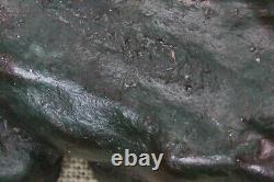 Old Frog Toad Antique Door Stop Cast Iron 1880's Vintage Paint Folk Art 4.9 Lbs