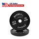 Olympic Barbell Plates Cast Standard Weight 35lbs Weightlifting Solid Iron New