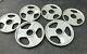 Olympic Weight Plate Set. 40 Lb Total. Weider 2 Grip Plate- Prompt Shipping