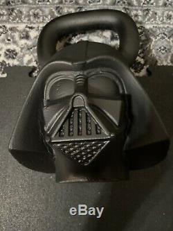 Onnit Star Wars Darth Vader 70 lb faced kettlebell EC