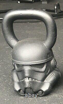 Onnit Star Wars Storm Trooper 60 lb Kettlebell Fitness Gym Equipment
