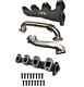 Ppe 116111000 High Flow Exhaust Manifold Withd-pipe For 01-04 Silverado/sierra Lb7