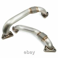 PPE High Flow Exhaust Manifolds & Up Pipes For 2001-2004 6.6L LB7 Duramax Diesel