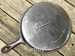 PPS Civil War Era Cast Iron Skillet 12 PHILO PENFIELD STEWART Gatemark Troy NY