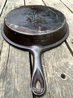 PPS Civil War Era Cast Iron Skillet 12 PHILO PENFIELD STEWART Gatemark Troy NY