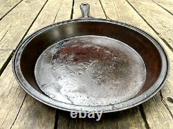 PPS Civil War Era Cast Iron Skillet 12 PHILO PENFIELD STEWART Gatemark Troy NY