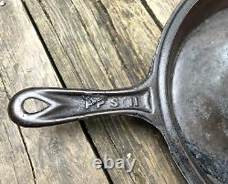 PPS Civil War Era Cast Iron Skillet 12 PHILO PENFIELD STEWART Gatemark Troy NY