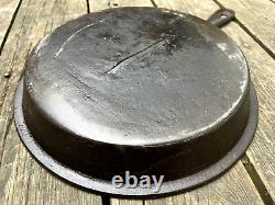 PPS Civil War Era Cast Iron Skillet 12 PHILO PENFIELD STEWART Gatemark Troy NY