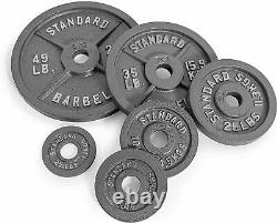 PR/GUAM/US 2.5 lb, 5 lb, 10 lb, OR 25 lb 2 Olympic Cap Weight Plates YOU CHOOSE