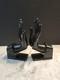 Pair Of Cast Iron Hands Bookends Decor Zen Hands 10 Lbs