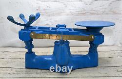 Penn 4lb Bakers Balance Beam Scale with Claw Cast Iron Phila PA
