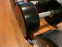 PolyUrethane Poly Urethane DUMBBELLS Weight 2.5-25 KG 5.5-55 LB Full Set Euro