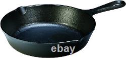 Pre-Seasoned Cast Iron 5 Piece Set, Black