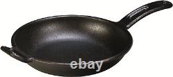 Pro-Logic Seasoned Cast Iron Skillet 10 Inch Modern Design Cast Iron Frying Pa