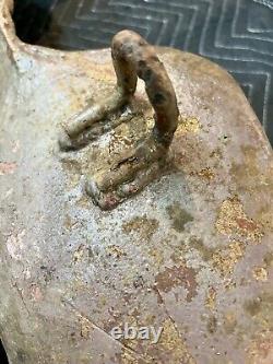 RARE 40 ANTIQUE WEATHERED CAST IRON HANGING AMERICAN EAGLE 40lbs HISTORIC DECOR