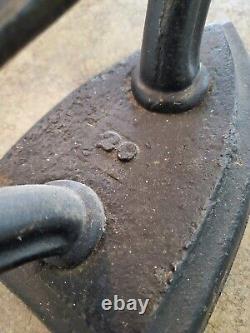 RARE Antique Large 19 LBS Cast Iron Flat SAD IRON Commercial #20