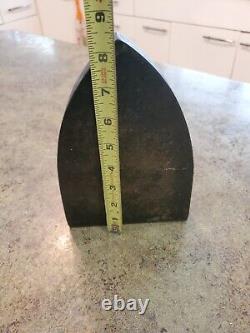 RARE Antique Large 19 LBS Cast Iron Flat SAD IRON Commercial #20