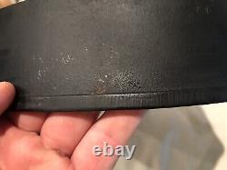 RARE LARGE ERIE #12 Cast Iron Skillet, pre-Griswold 14'' quote Mark FANCY 12