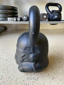 RARE Onnit Star Wars Special Edition Storm Trooper Pounds 60 lb Faced Kettlebell